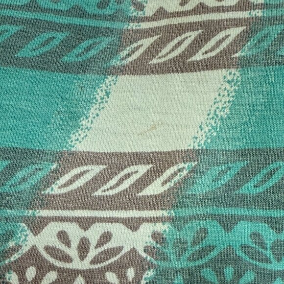 Vintage Peter B Floral Polo Shirt Mens XL Surf Beach Summer 90s Y2K 23x27.5 - Picture 7 of 11